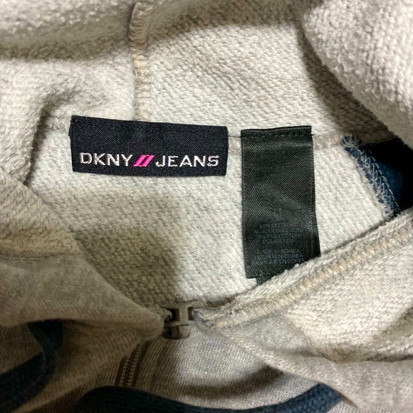 DKNY zip up hoodie - Picture 2 of 3